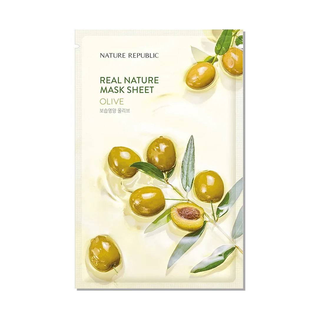 Nature Republic (EU) Real Nature Sheet Mask Green Olive