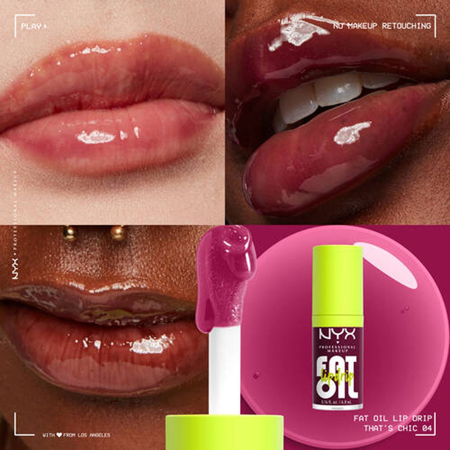 Shop NYX Fat Oil Lip gloss That's Chic, Online in Pakistan - ColorshowPk