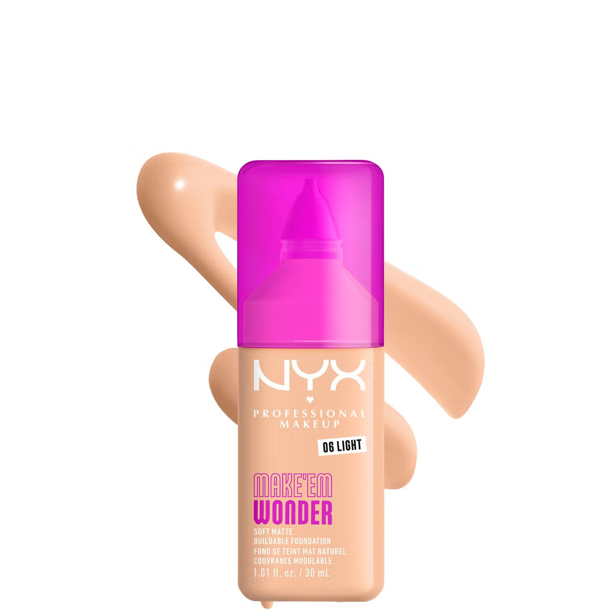 NYX Make ’Em Wonder 24H Soft Matte Foundation