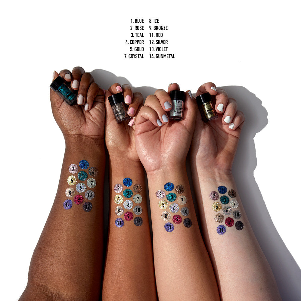 NYX Loose Face & Body Glitters