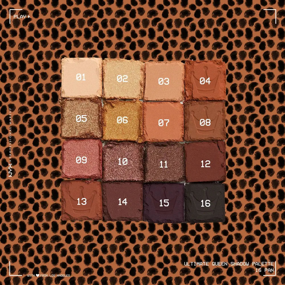 Nyx Ultimate Queen Eyeshadow Palette