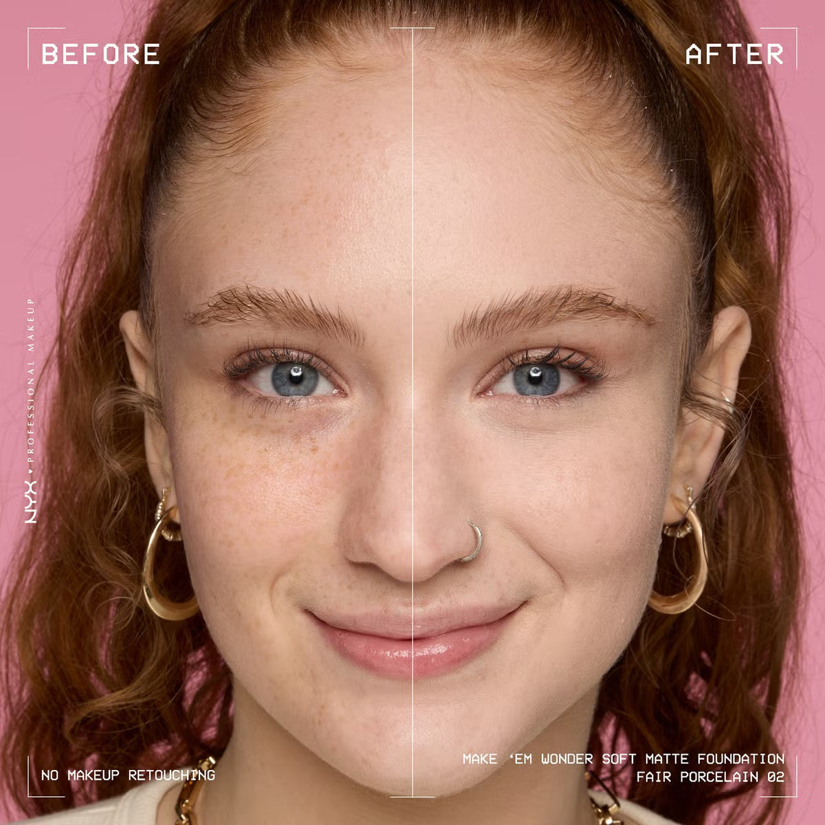 NYX Make ’Em Wonder 24H Soft Matte Foundation