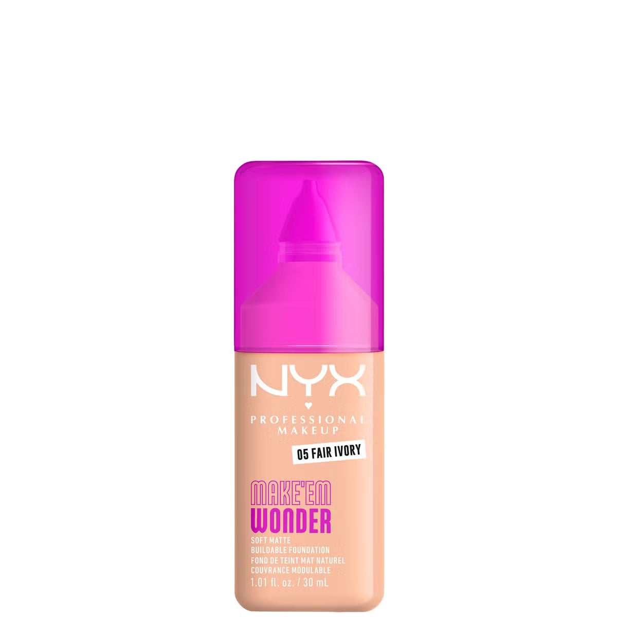 NYX Make ’Em Wonder 24H Soft Matte Foundation