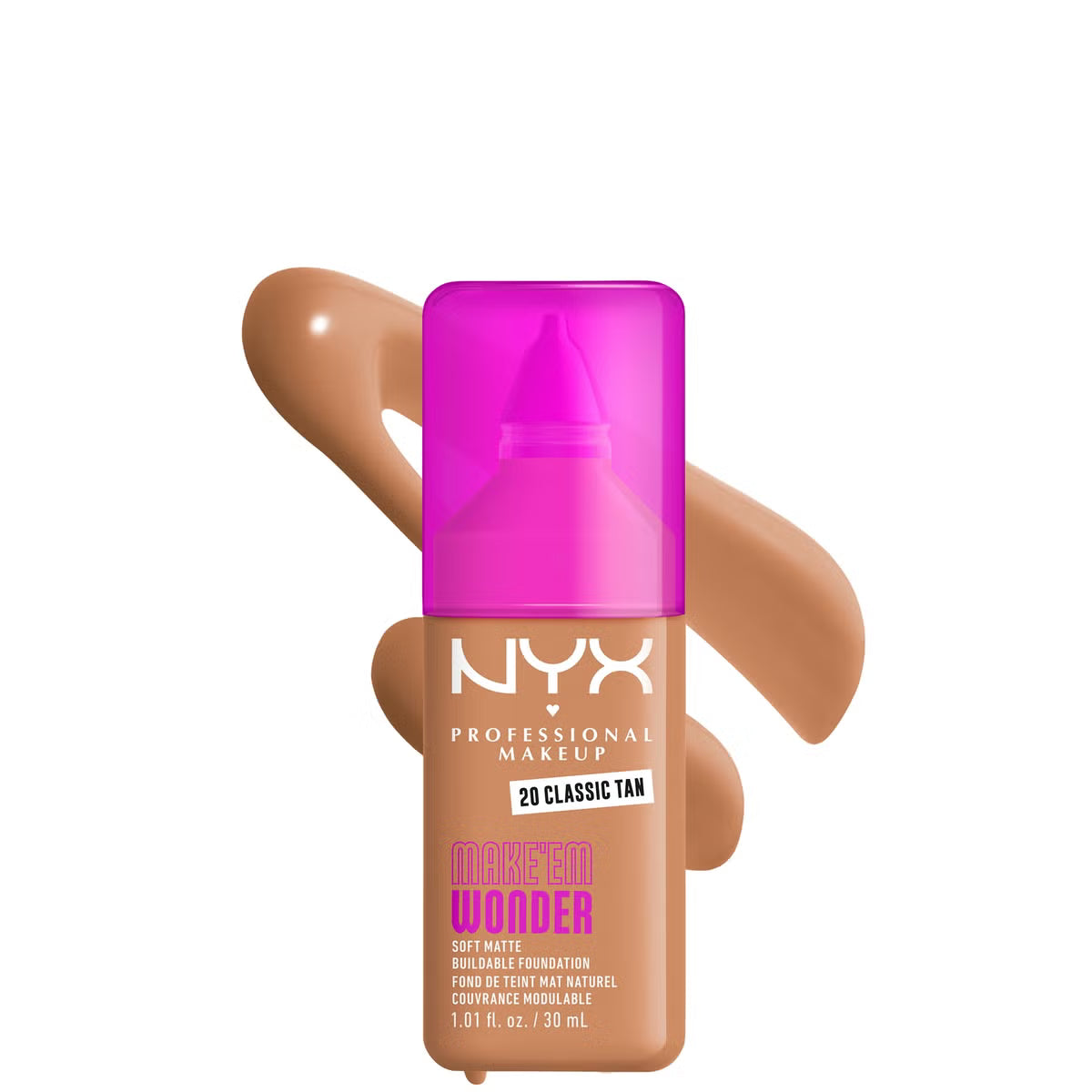 NYX Make ’Em Wonder 24H Soft Matte Foundation