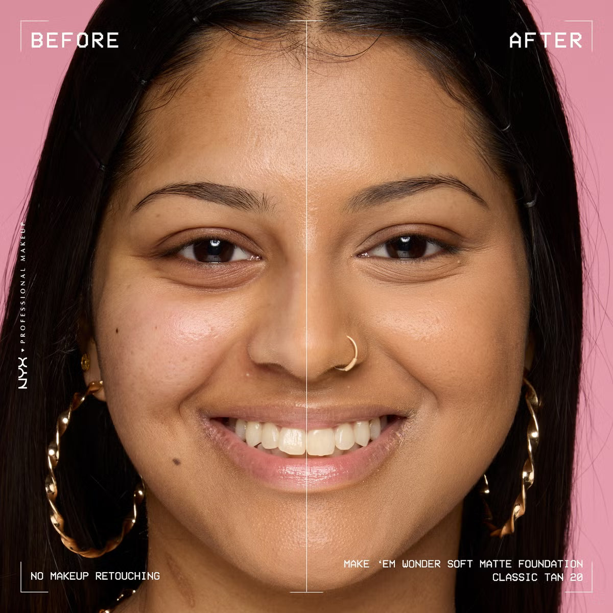 NYX Make ’Em Wonder 24H Soft Matte Foundation