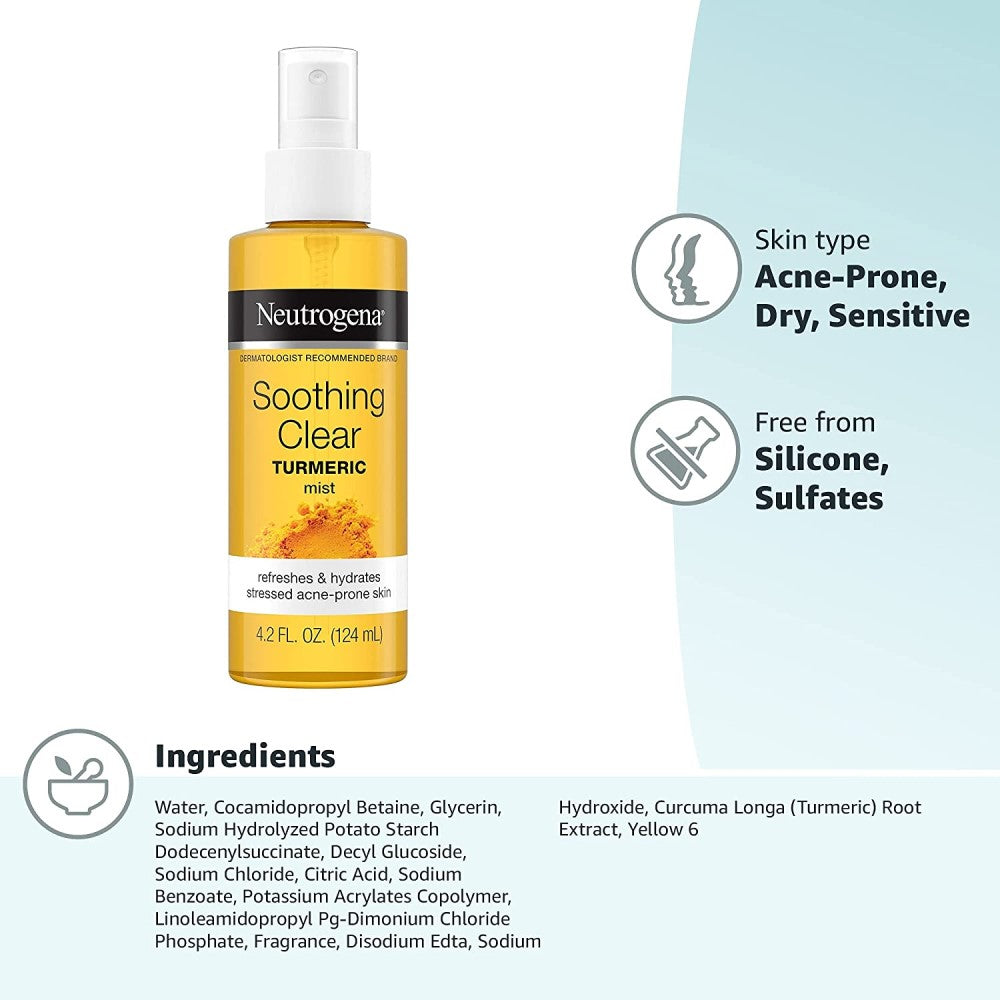 Neutrogena Soothing Clear Mist Toner