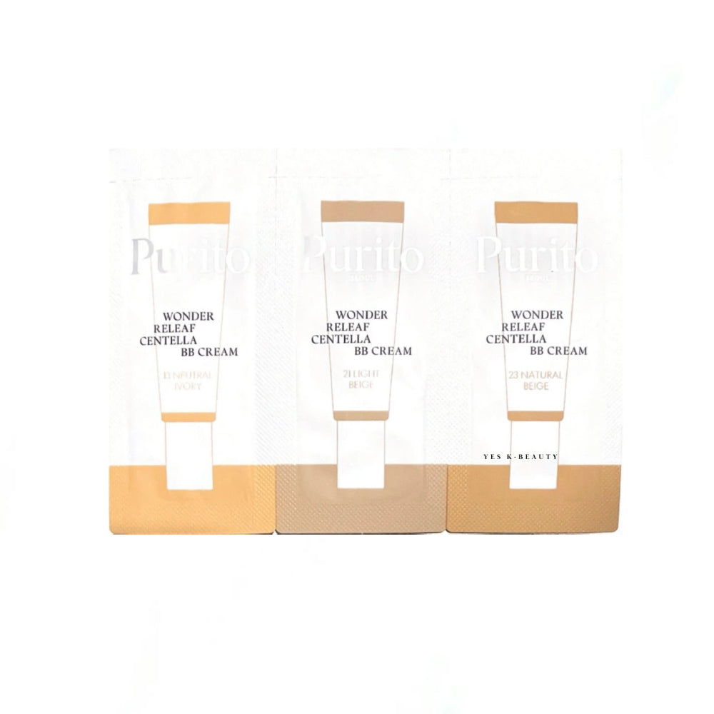 Purito Seoul Wonder Releaf Centella BB Cream Sample (13,21,23)