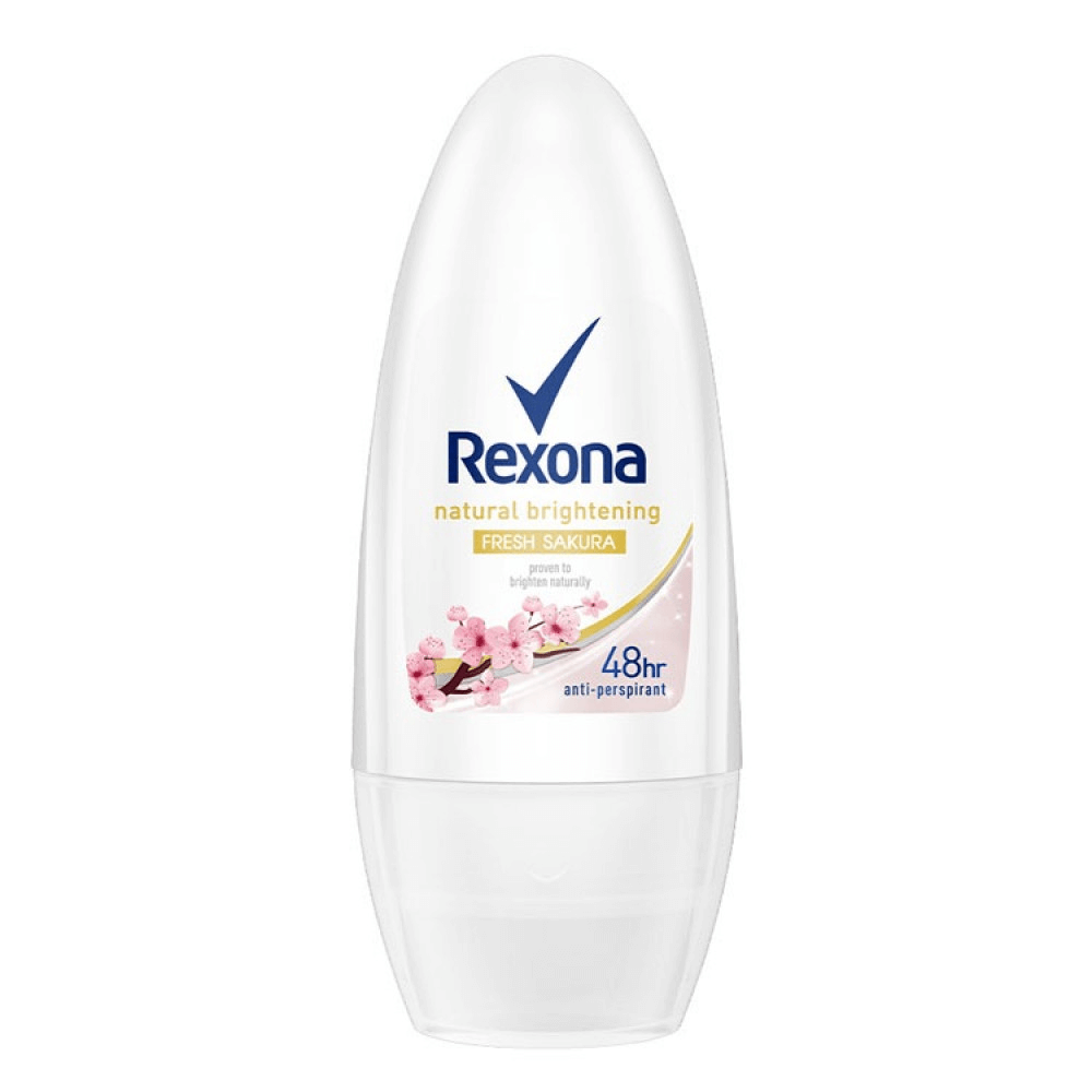 Rexona Deodorant Roll On Women NATURAL BRIGHTENING FRESH SAKURA