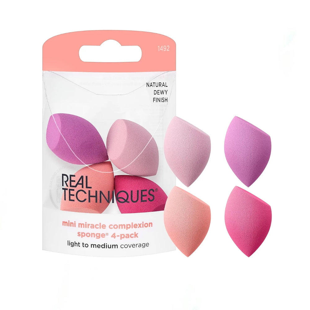 Real Technique Miracle Mini Complexion Sponge (Pack Of 4)