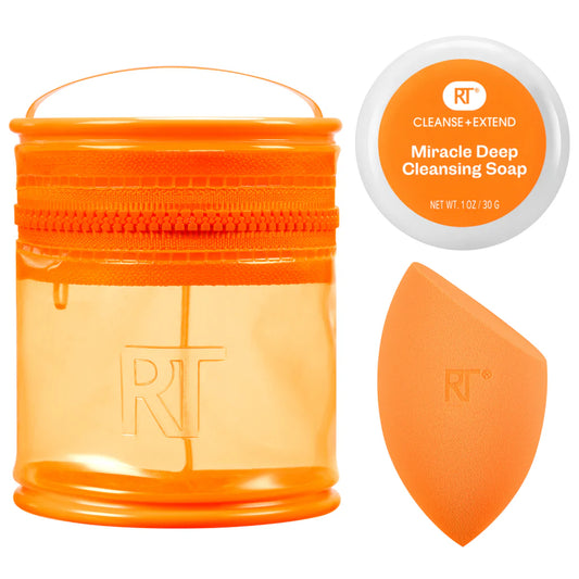 Real Techniques Miracle Blend + Cleanse Set