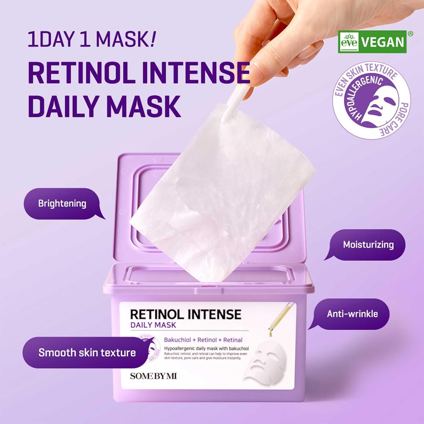 SOME BY MI Retinol Intense Daily Mask  (30 Sheets)