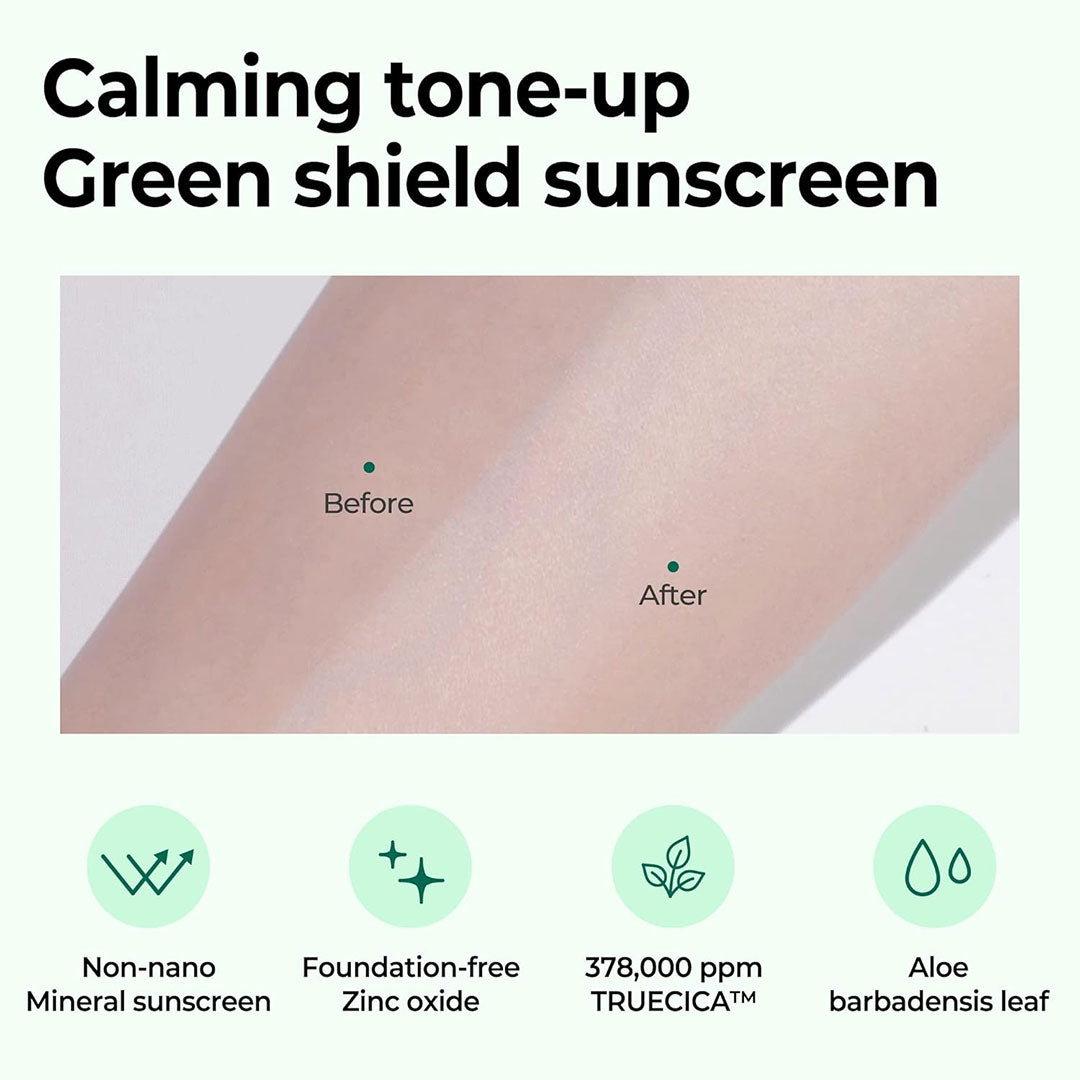 Some By Mi Truecica Mineral Calming Tone-Up Suncream / SPF50+
