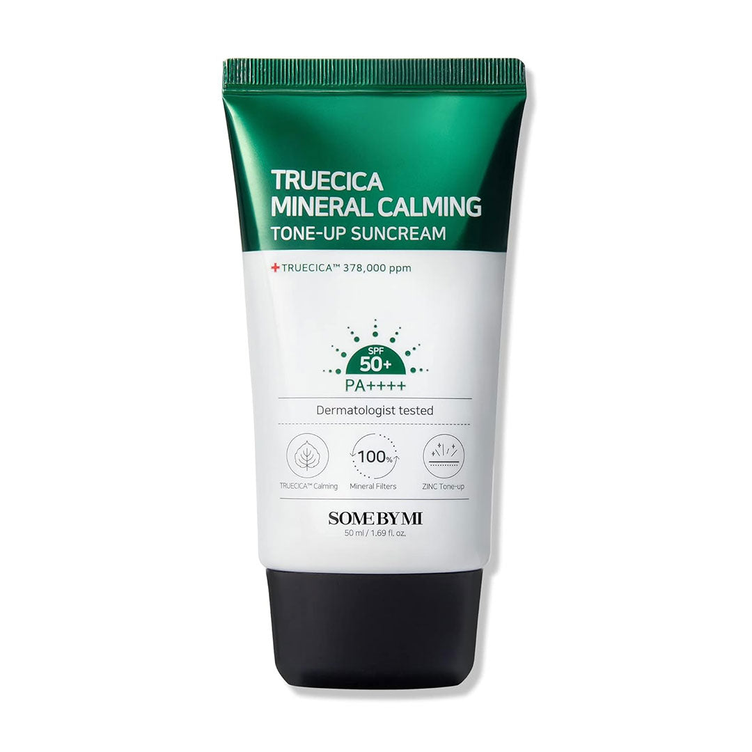 Some By Mi Truecica Mineral Calming Tone-Up Suncream / SPF50+