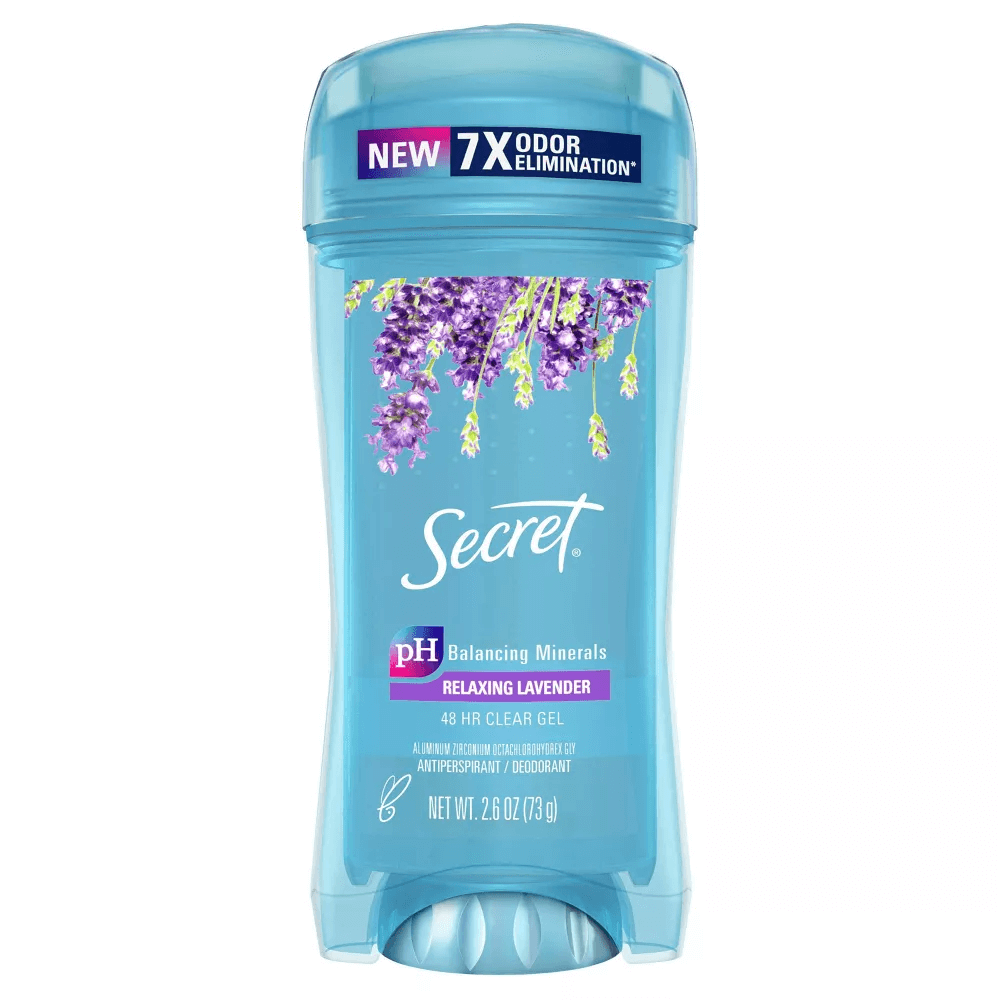 Shop Secret Anti-Perspirant Deodorant Clear Gel Lavender For Women in Pakistan -Colorshow.pk