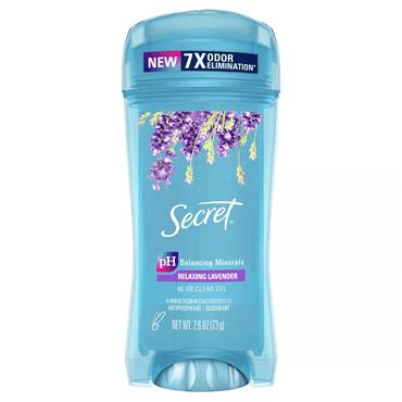 Shop Secret Anti-Perspirant Deodorant Clear Gel Lavender For Women in Pakistan -Colorshow.pk