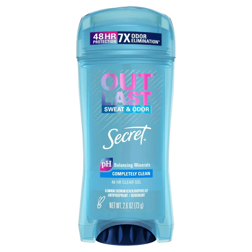 Shop Secret Anti-Perspirant Deodorant Clear Gel Outlast Clean For Women in Pakistan -Colorshow.pk