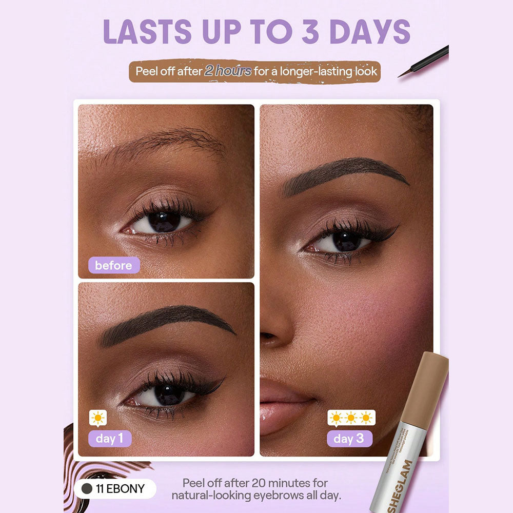 Sheglam Tint Lock Tattoo Peel Off Brow Gel-Blonde