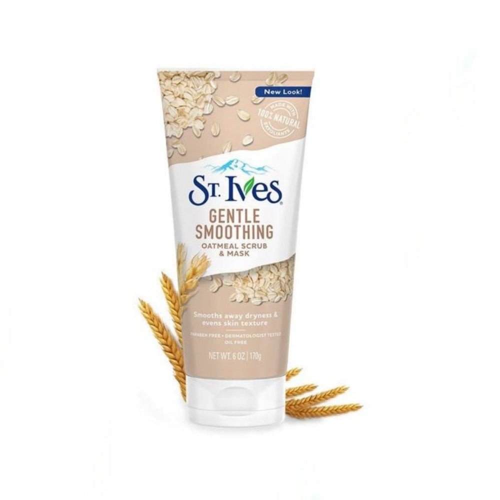 Stives Face Mask Gentle Smoothing Oatmeal Scrub & Mask