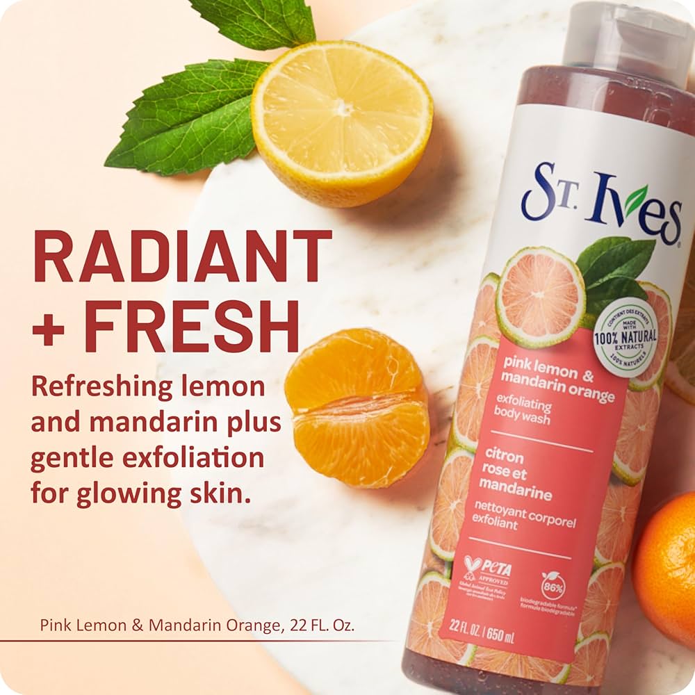 Stives Body Wash Pink Lemon & Mandarin Orange Thai
