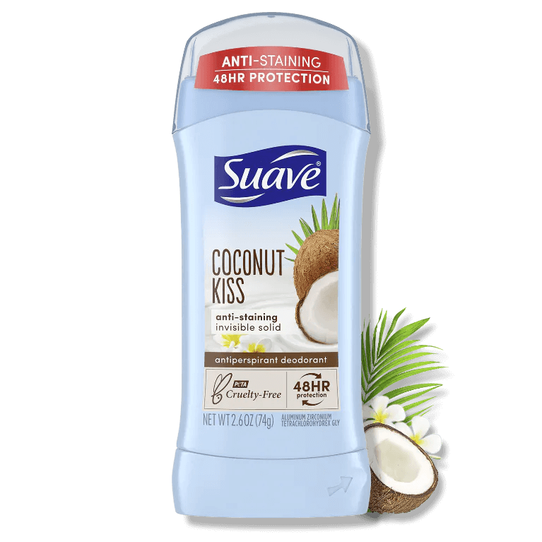 Shop Suave Coconut Kiss anti-perspirant deodorant in Pakistan -Colorshow.pk