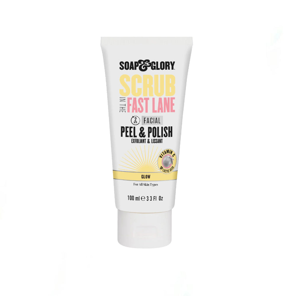 Soap & Glory Scrub In The Fast Lane Peel & Polish Exfoliant & Lissant Glow