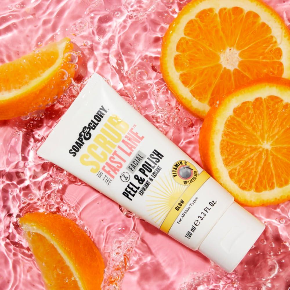 Soap & Glory Scrub In The Fast Lane Peel & Polish Exfoliant & Lissant Glow