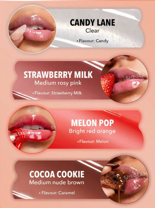 Sheglam Crystal Glaze Moisturizing Lip Gloss