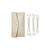 Sheglam Glam 101 Face Essentials Brush Set With Bag
