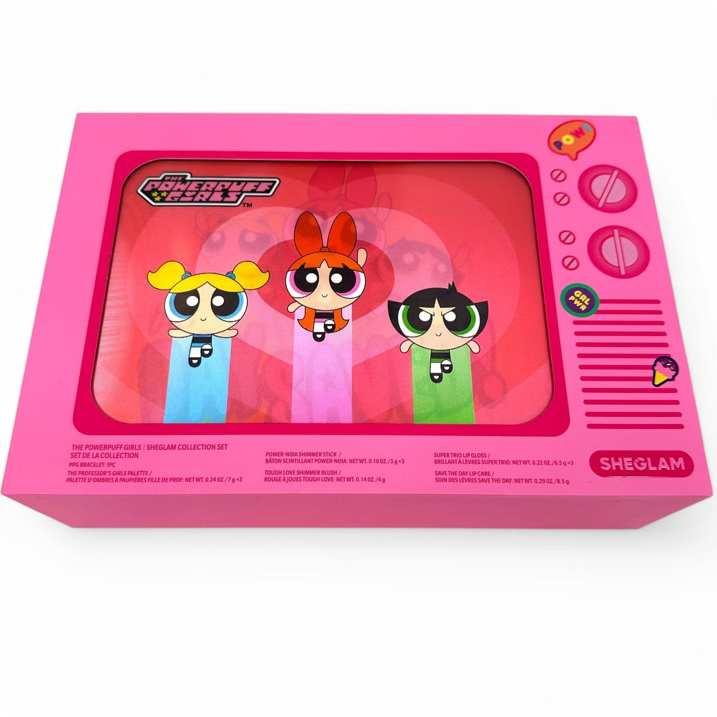 The Powerpuff Girls X SHEGLAM Collection Set