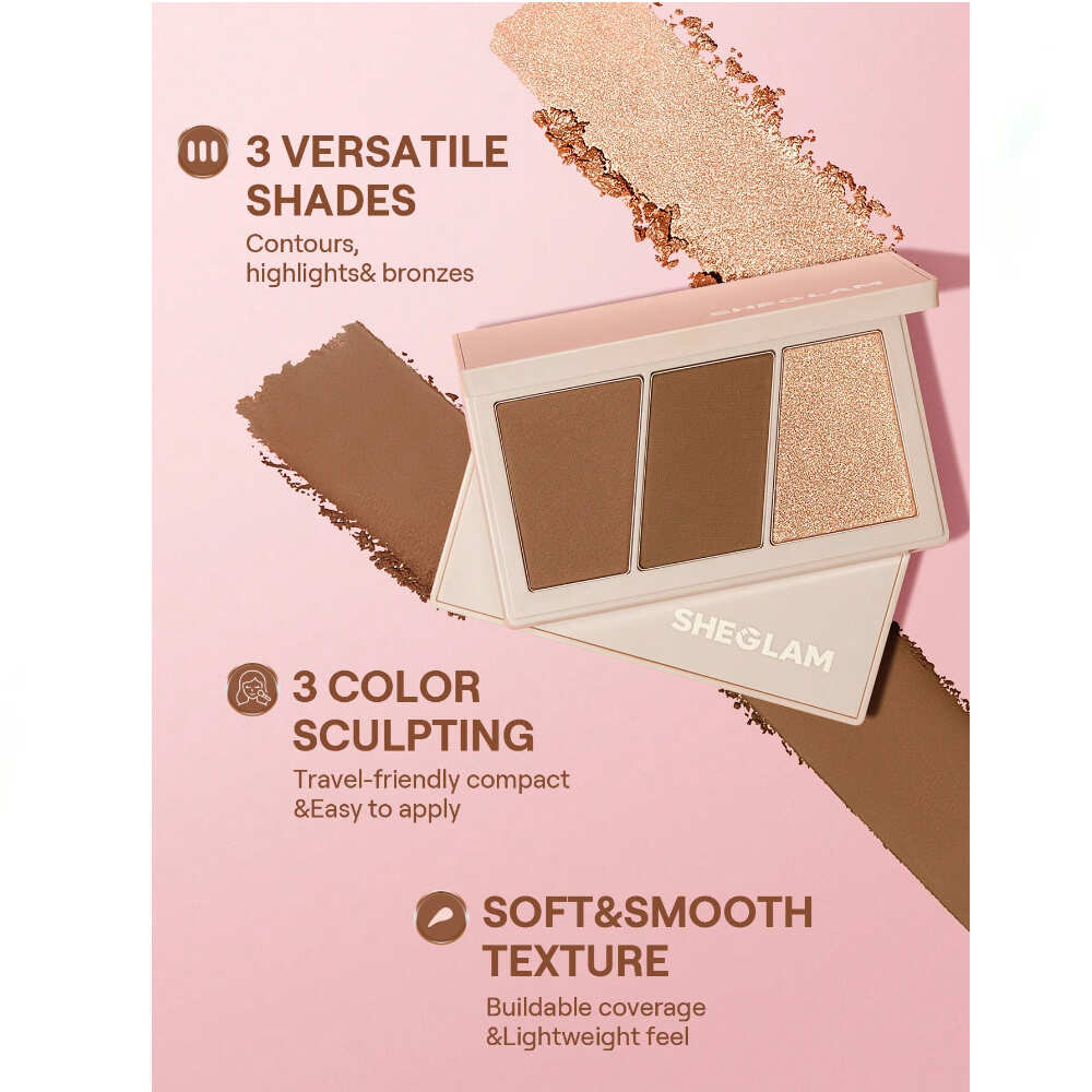 Sheglam Trio Hero Face Palette