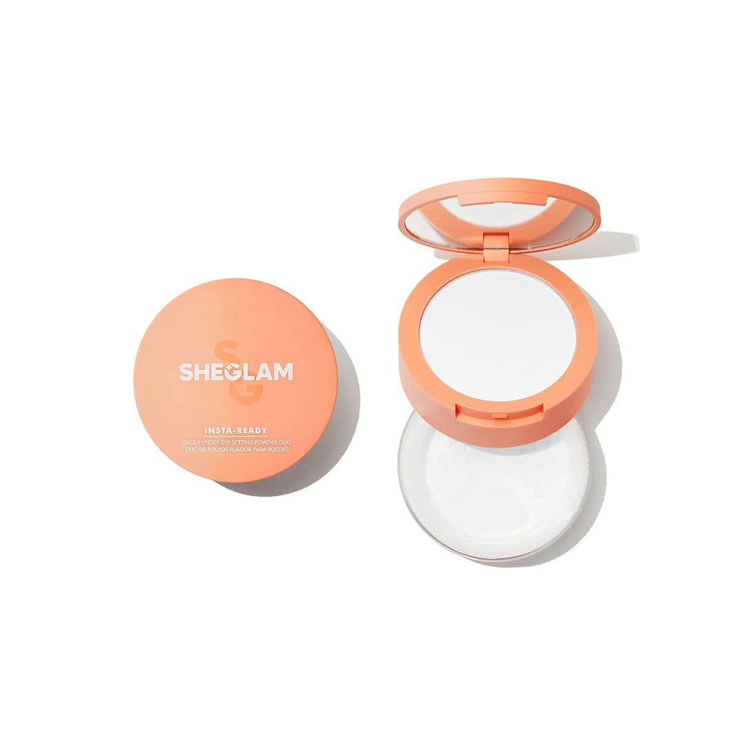 SHEGLAM INSTA-READY FACE & UNDER EYE SETTING POWDER DUO