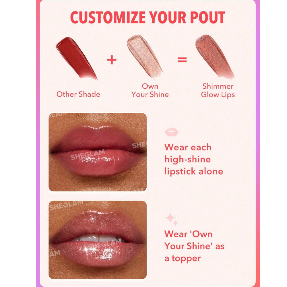 SHEGLAM Mirror Kiss High-Shine Lipstick