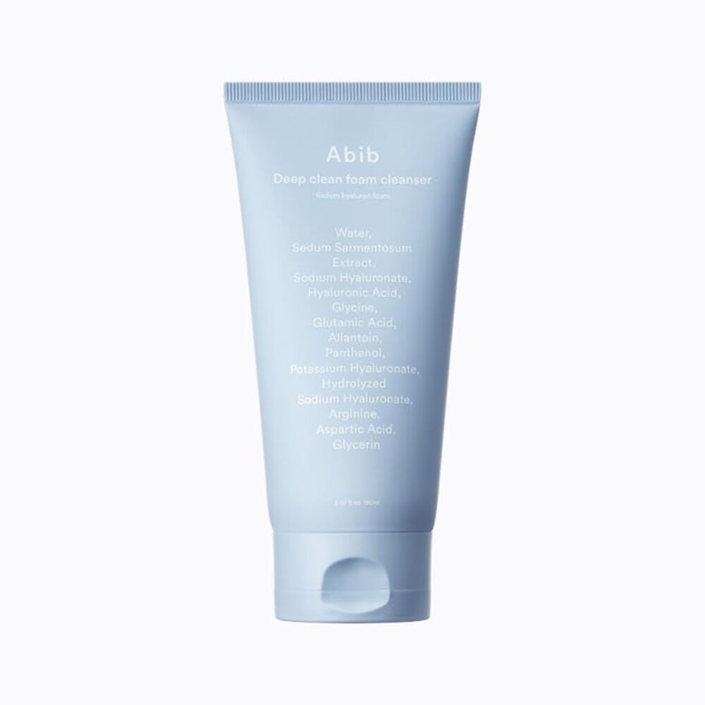 Abib Sedum hyaluronic foam Deep clean foam cleanser