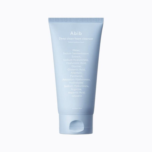Abib Sedum hyaluronic foam Deep clean foam cleanser