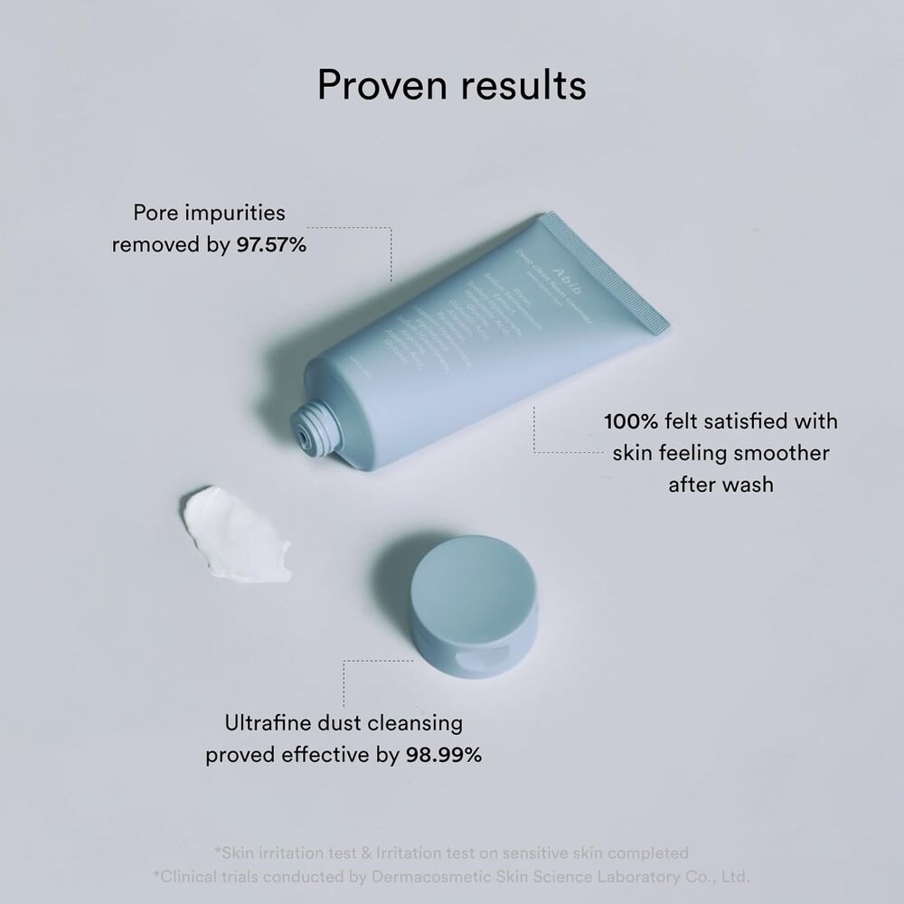 Abib Sedum hyaluronic foam Deep clean foam cleanser