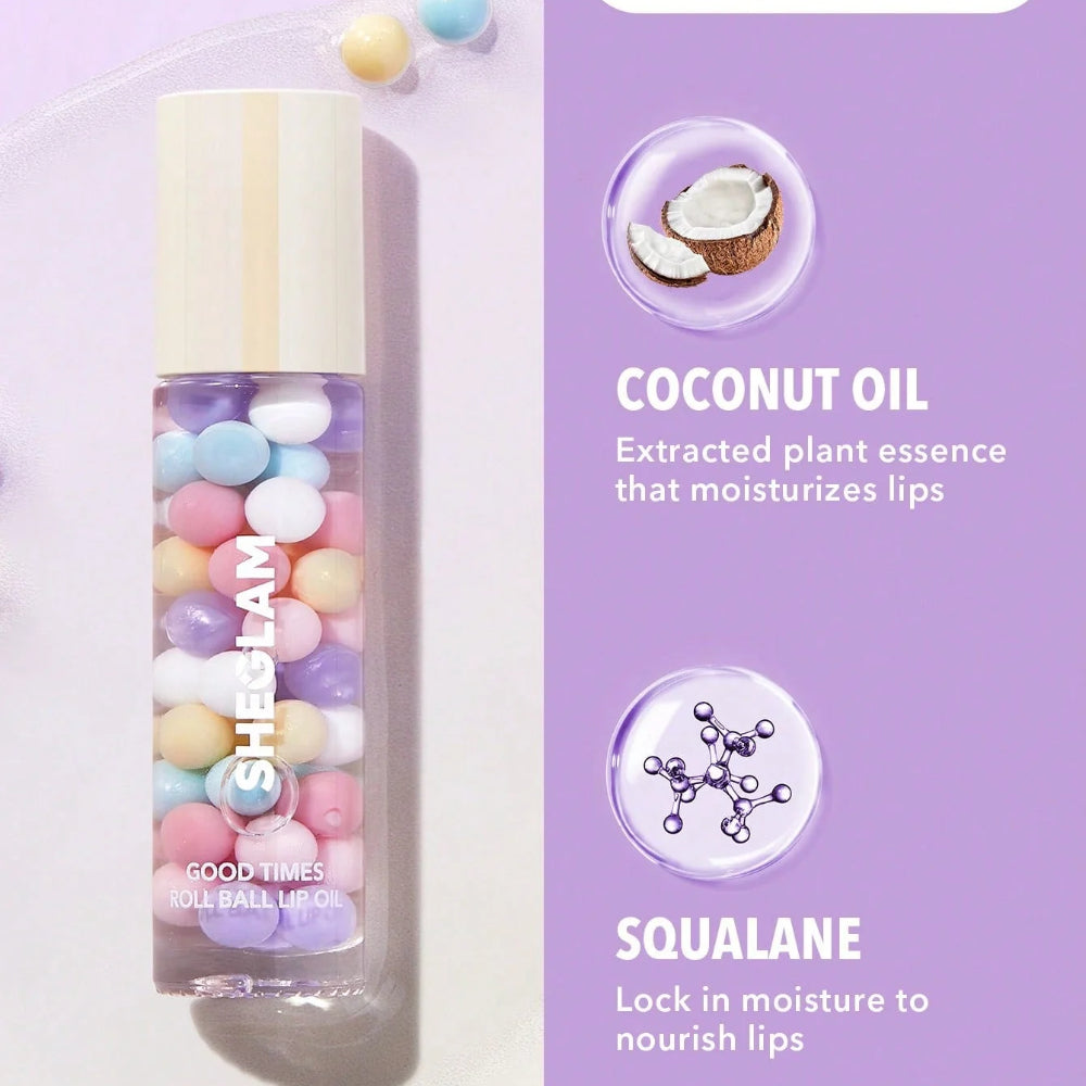 Good Times Roll Ball Lip Oil-In Full Swing