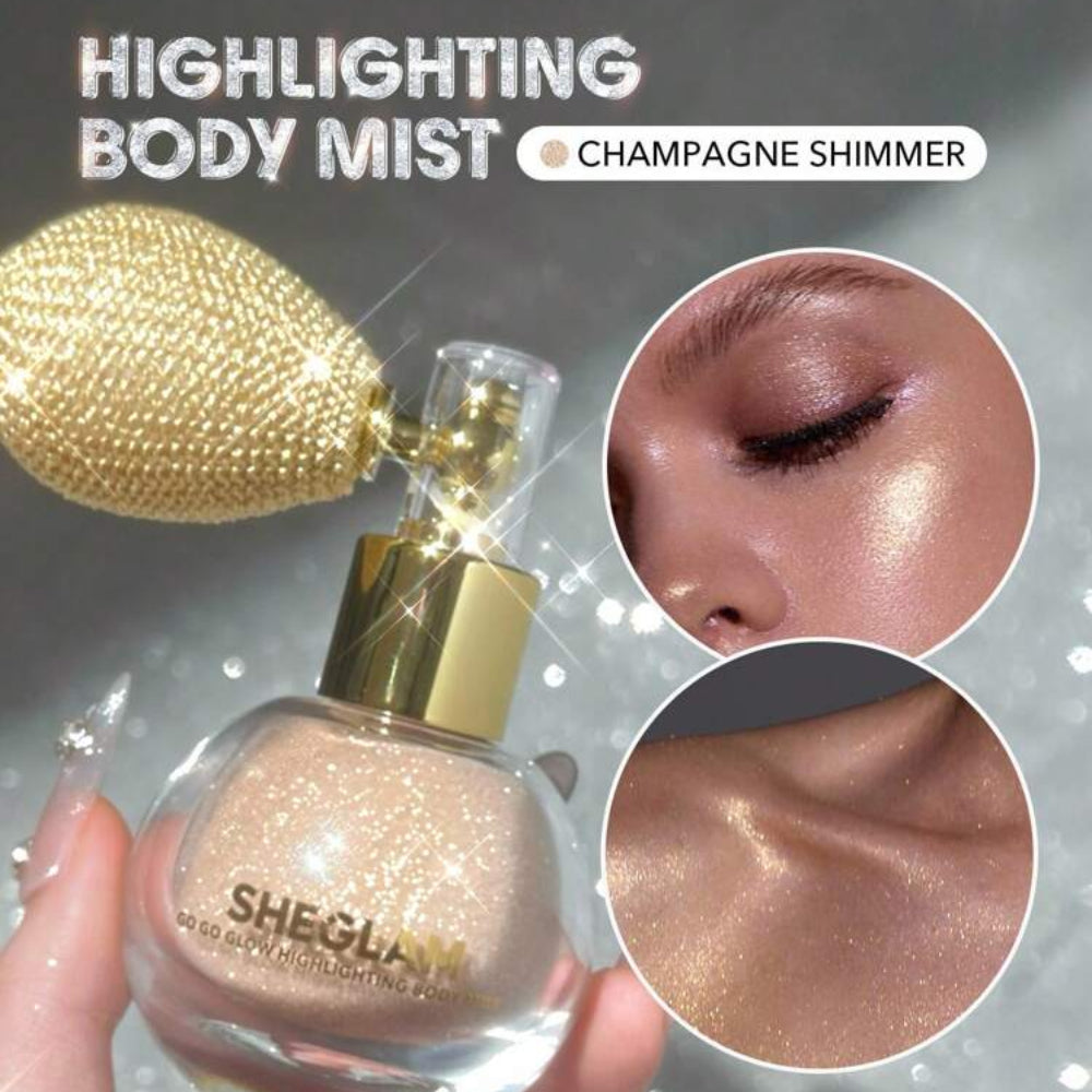 SHEGLAM GO GO GLOW HIGHLIGHTING BODY MIST