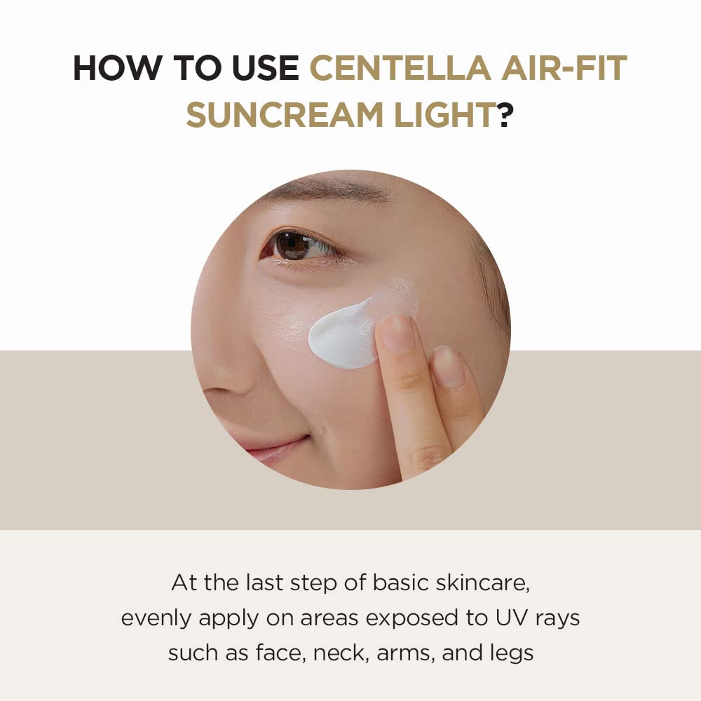 SKIN1004 Madagascar Centella Air Fit Suncream Light SPF30