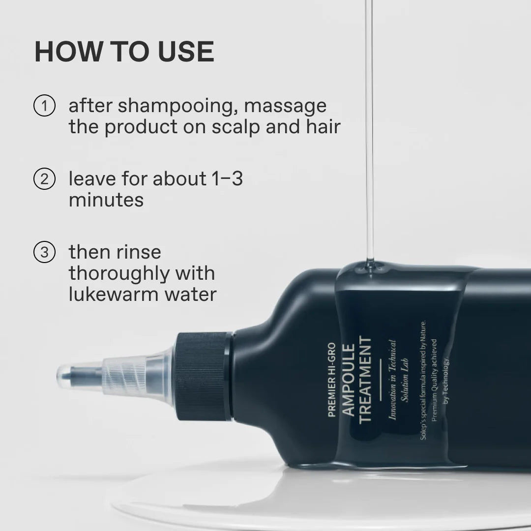 Solep Premier Hi-gro Ampoule Treatment