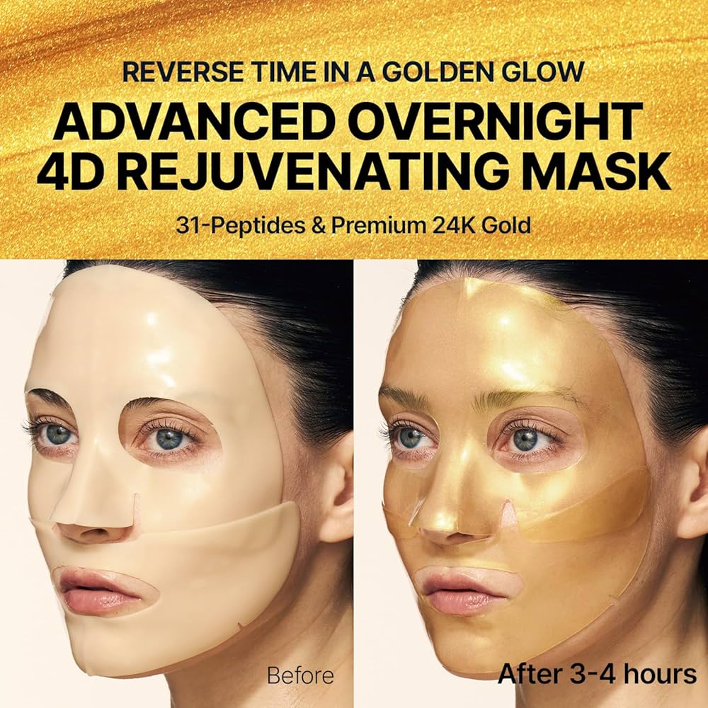 Sungboon Editor Silk Peptide Egf Gold Mask  4ea