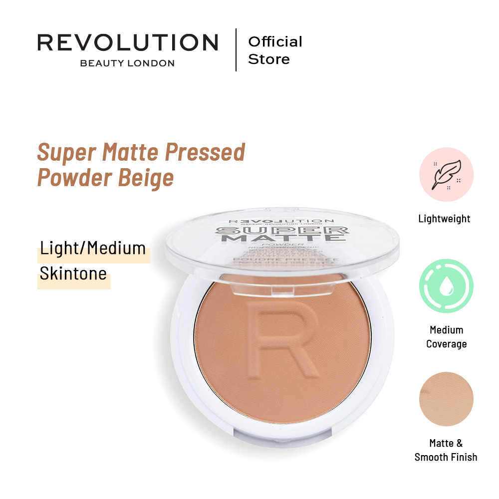 Makeup Revolution Relove Super Matte Pressed Powder