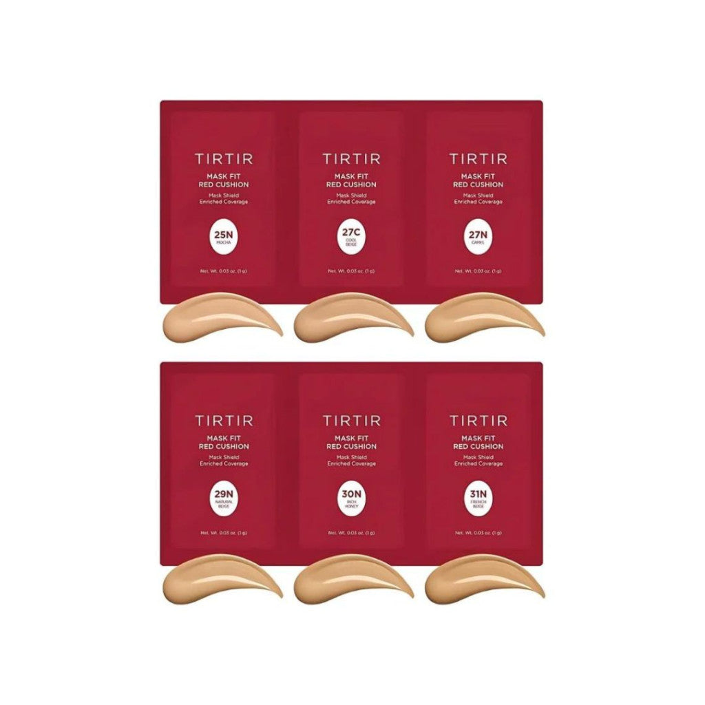 TIRTIR  Mask Fit Red Cushion Foundation Trial Kit Medium (25N-31N)