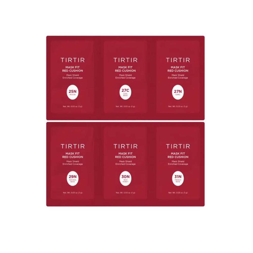 TIRTIR  Mask Fit Red Cushion Foundation Trial Kit Medium (25N-31N)