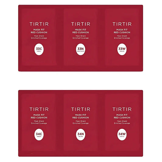 TIRTIR  Mask Fit Red Cushion Foundation Trial Kit Medium (33C-34W)