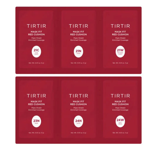 TIRTIR  Mask Fit Red Cushion Foundation Trial Kit Light Medium (21C-24W)