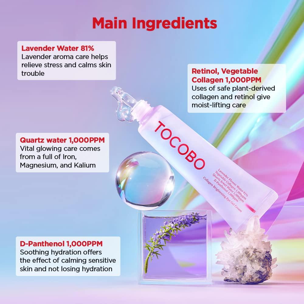Shop TOCOBO Collagen Brightening Eye Gel Cream Online in Pakistan - ColorshowPk 