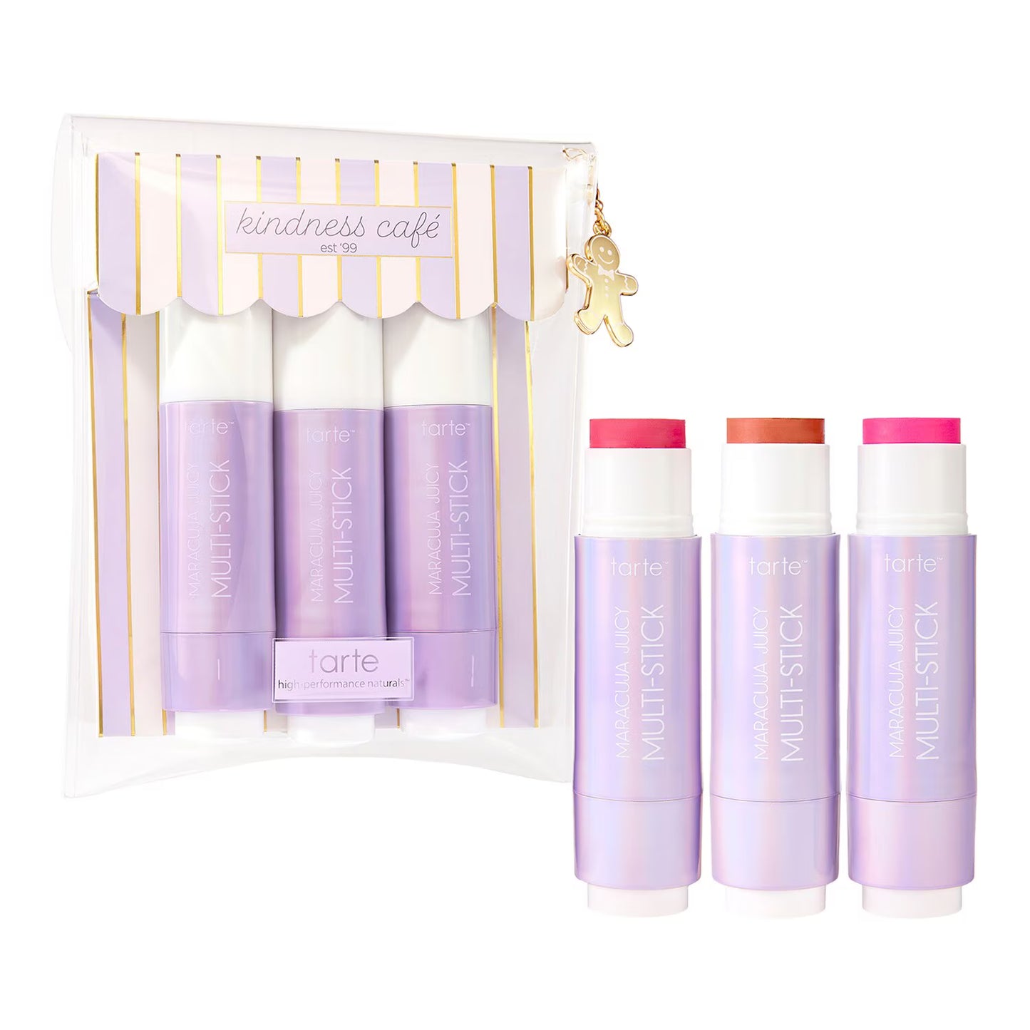 Tarte Cheek souffle Maracuja Juicy Multi-stick Trio