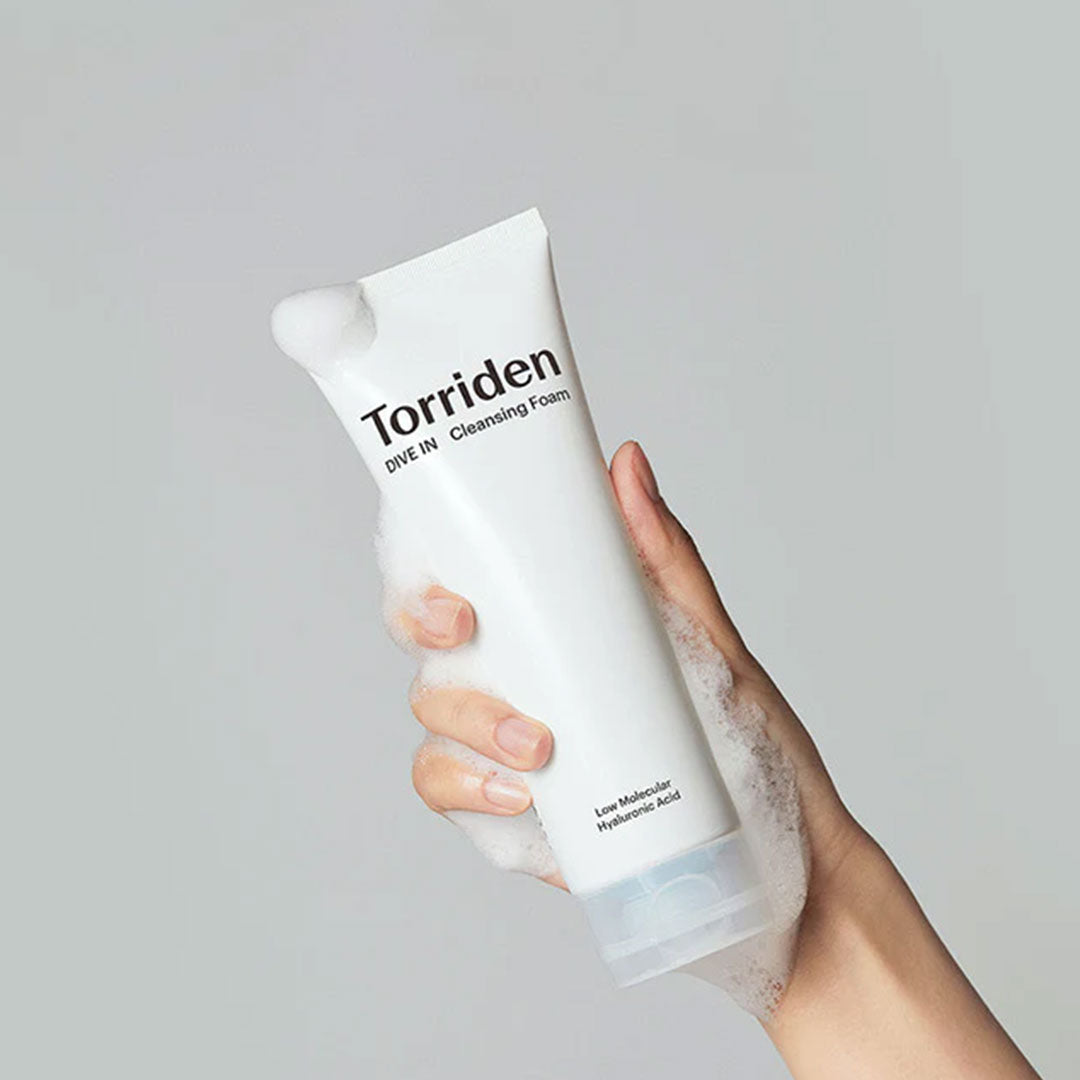 Torriden DIVE-IN Low Molecule Hyaluronic Acid Cleansing Foam