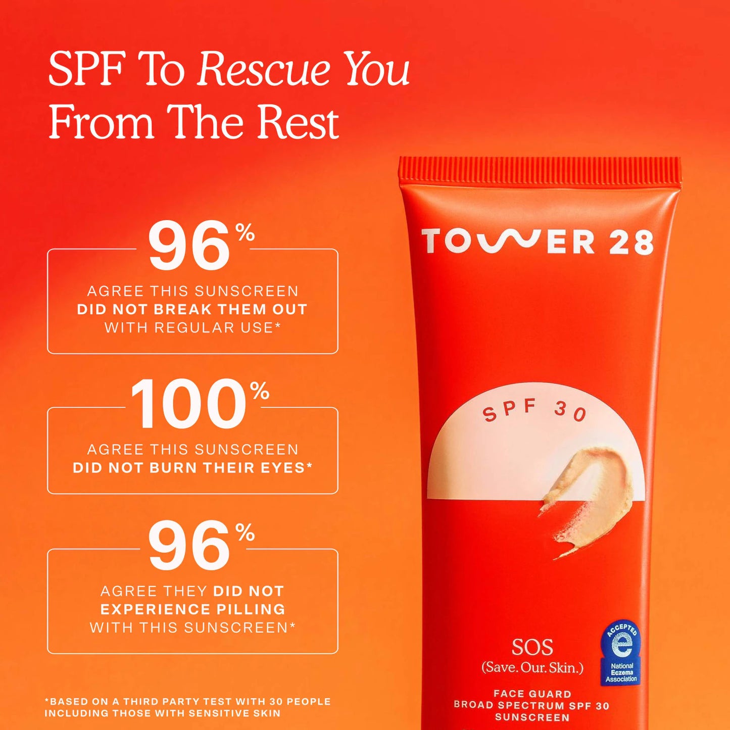 Tower 28 SOS FaceGuard SPF 30 - Broad Spectrum Mineral Sunscreen