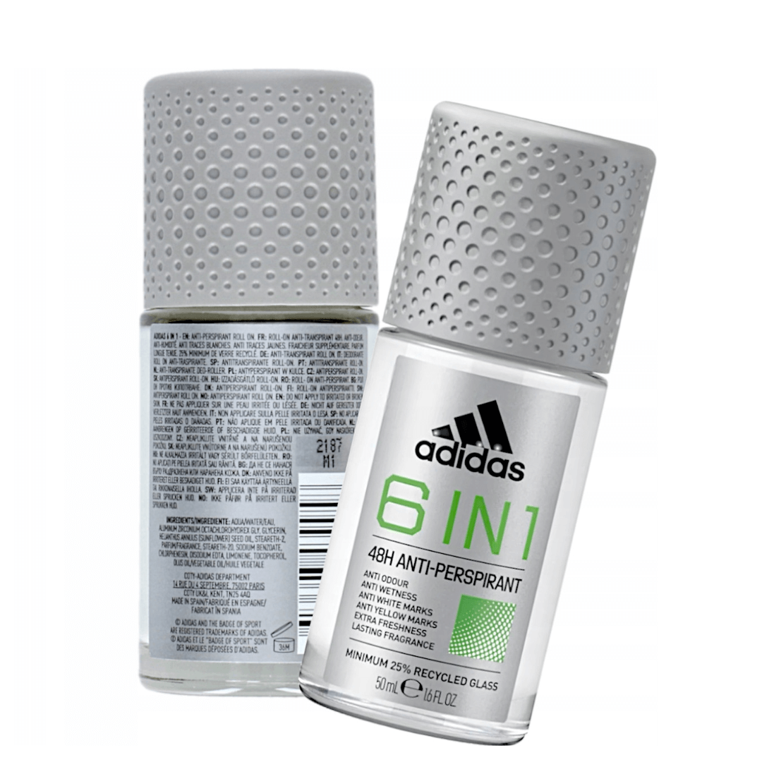 Adidas Cool & Dry 6in1 Roll-On Antiperspirant EU
